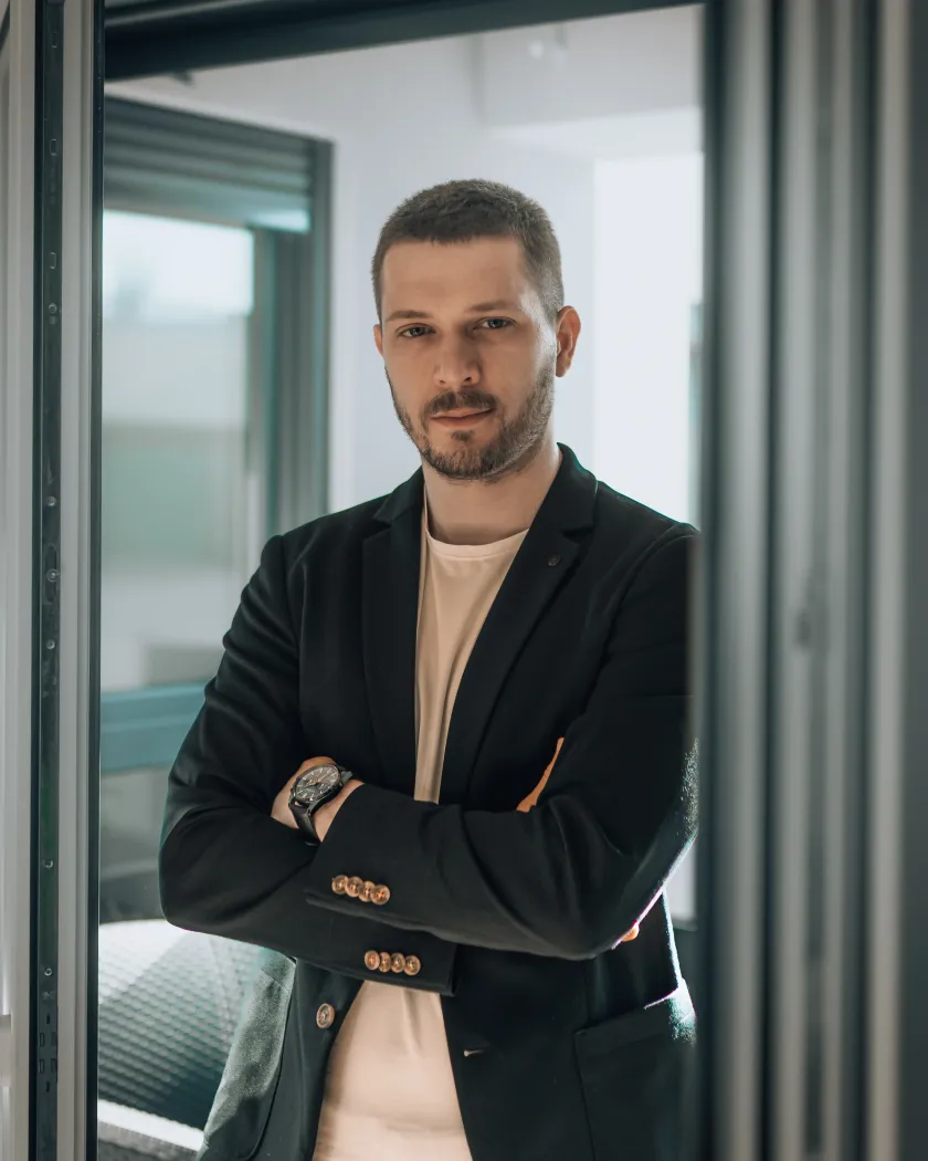 Portrait of Leon Spanic, CEO & Co-founder at Plandentic