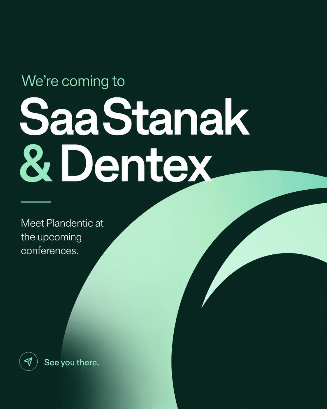 Plandentic at SaaStanak 2026 and Dentex - conference week announcement